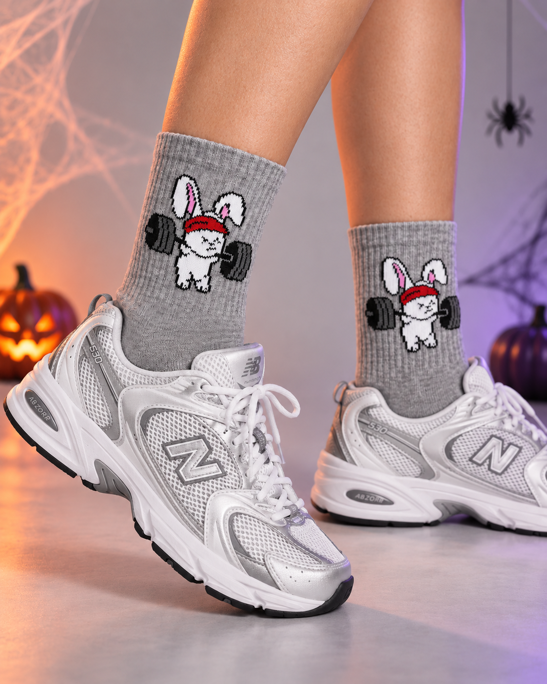 Calcetines Deportivos Iron Bunny  - MD60