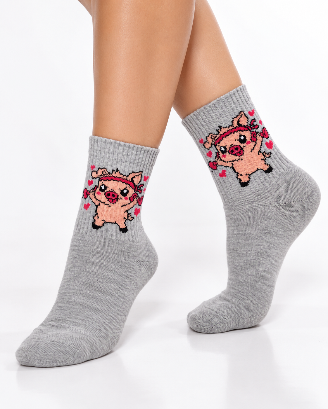 Calcetines Deportivos Cerdito Power - MD28