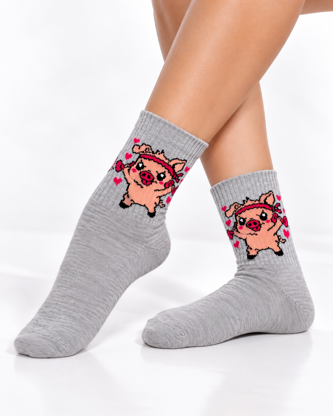 Calcetines Deportivos Cerdito Power - MD28