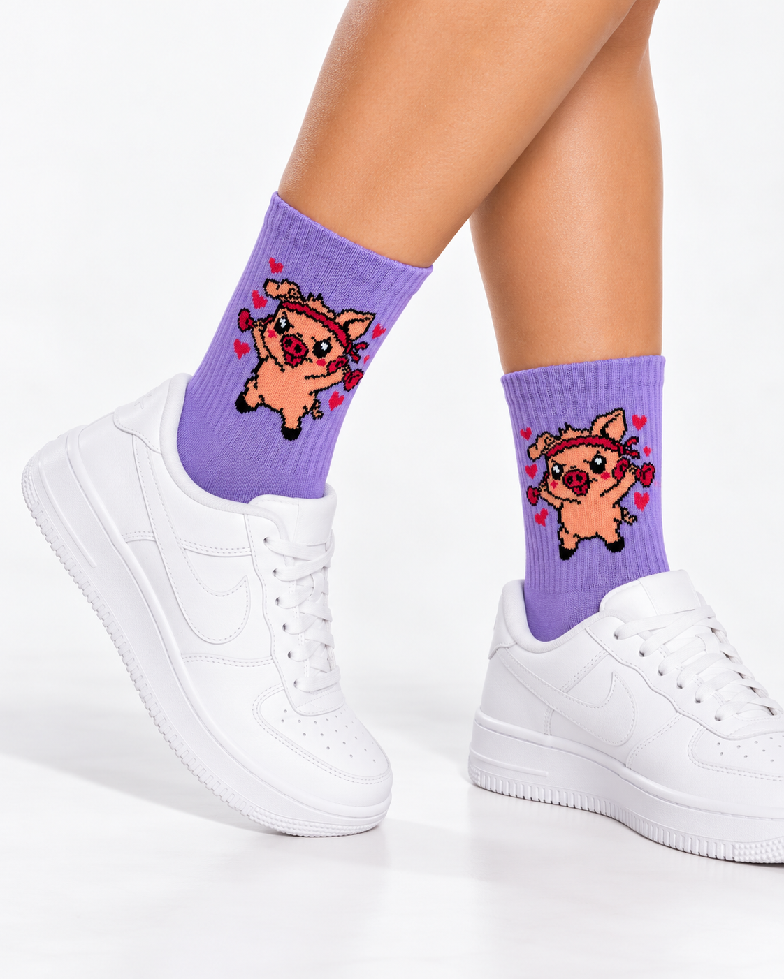 Calcetines Deportivos Cerdito Power - MD28