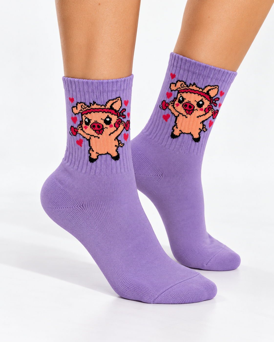 Calcetines Deportivos Cerdito Power - MD28