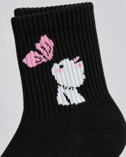 Calcetines Deportivos Kitty Butterfly - MD54