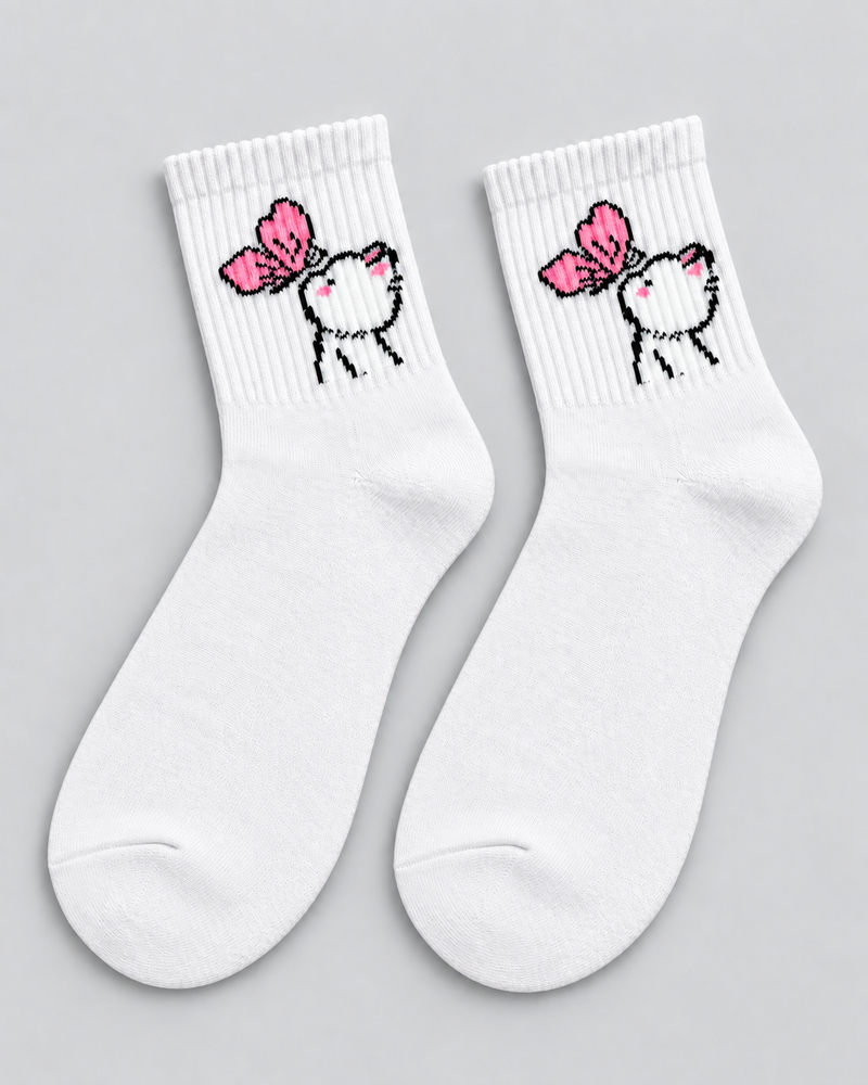 Calcetines Deportivos Kitty Butterfly - MD54