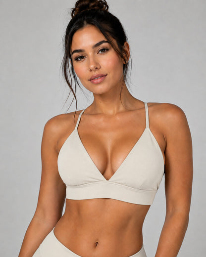 Peto Top Deportivo Mujer Sosten Seamless Gym Fitness - LQ1007