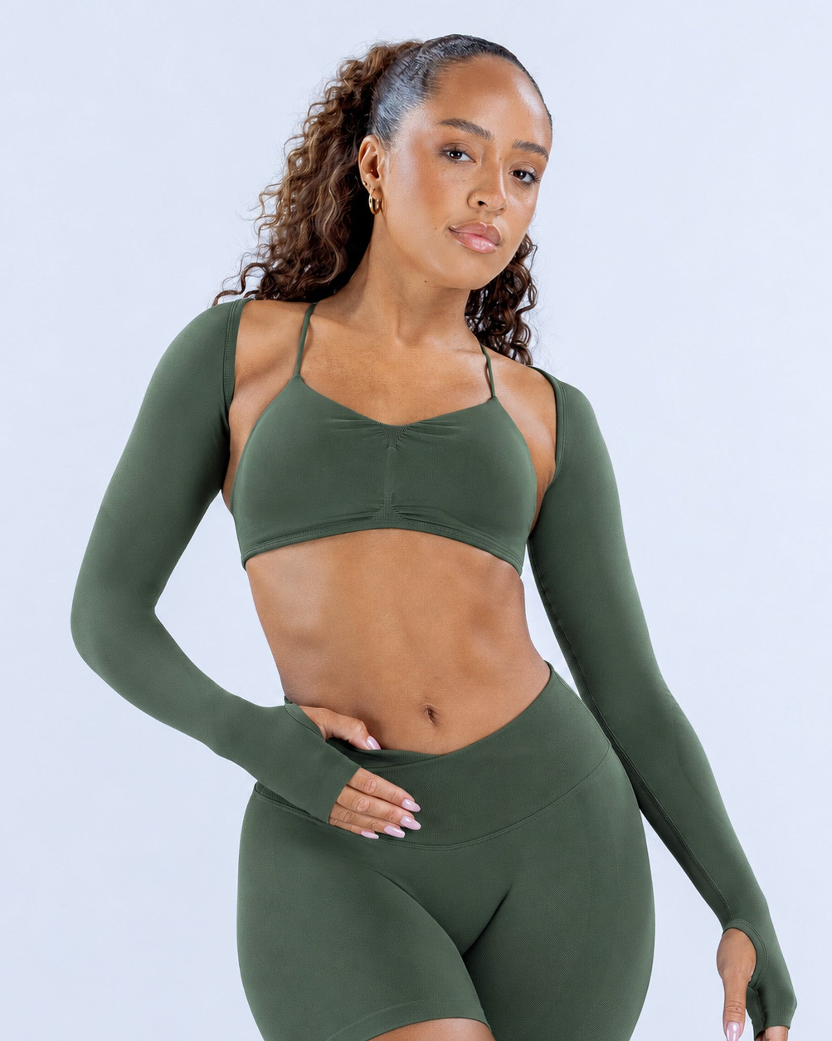 Bolero Tapado Deportivo Vision Top Manga Larga - FX05