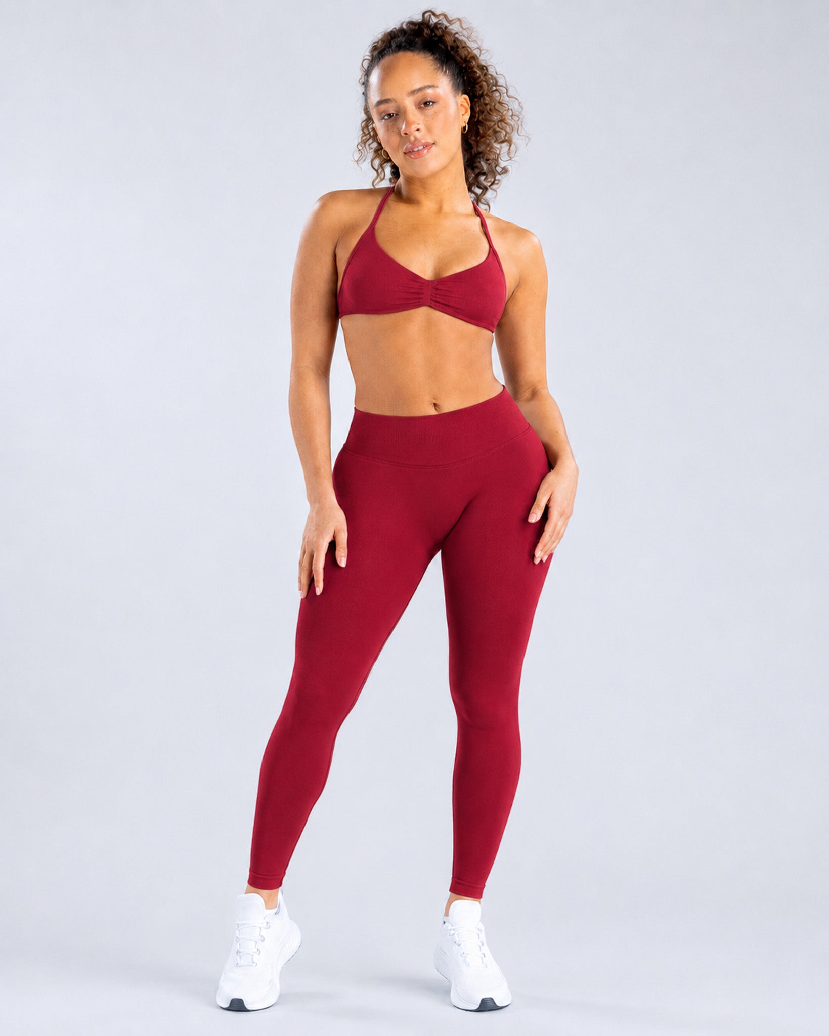Set Deportivo Mujer Calza Leggings y Top Peto Impact - FX11