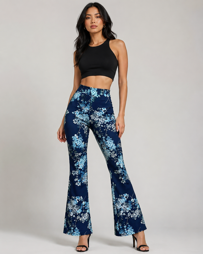 Pantalon Pata De Elefante Flare Confección Nacional