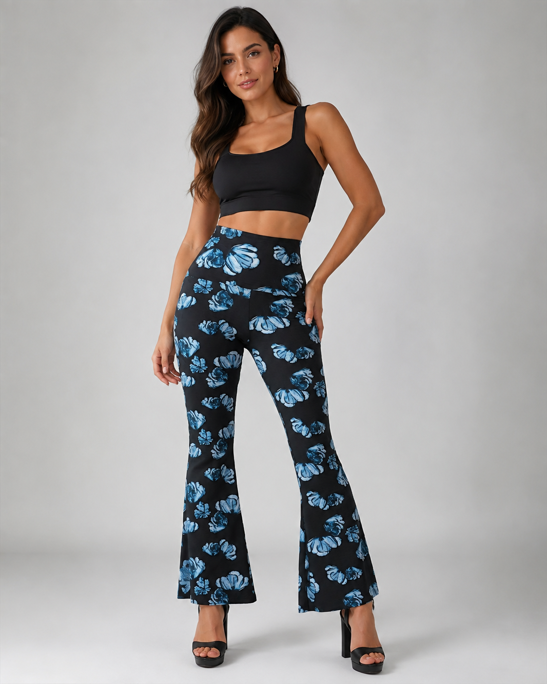 Pantalon Pata De Elefante Flare Confección Nacional