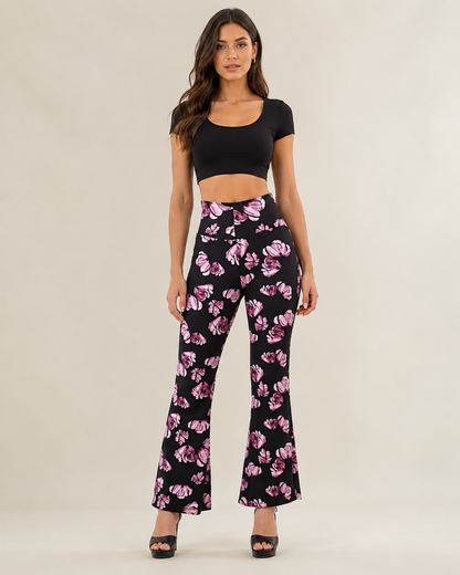 Pantalon Pata De Elefante Flare Confección Nacional