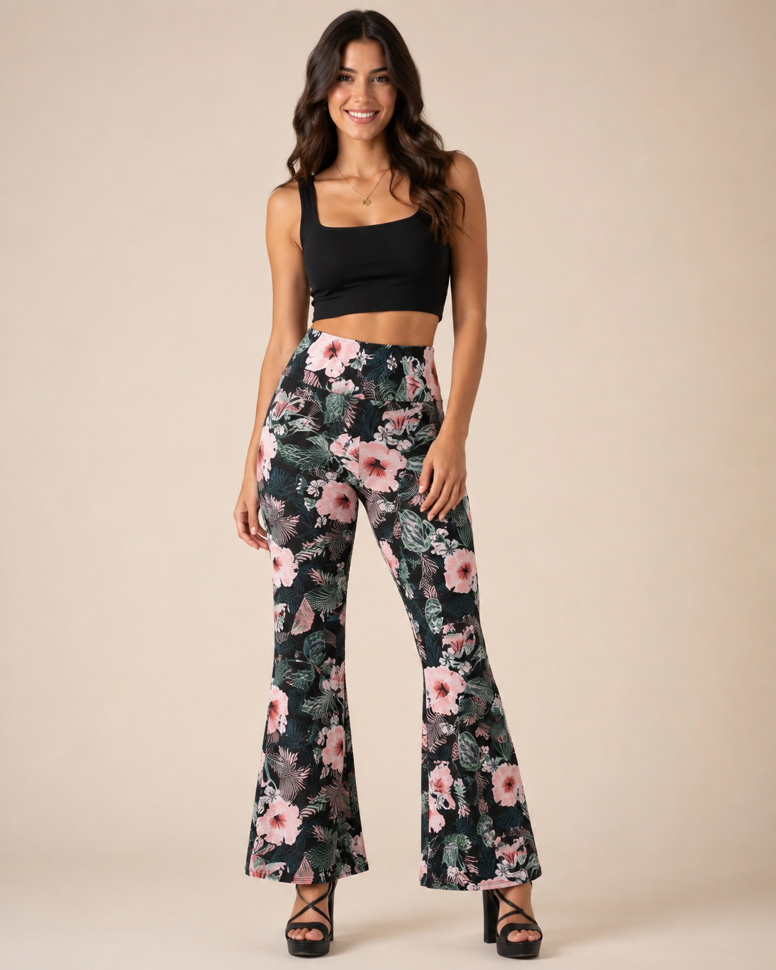 Pantalon Pata De Elefante Flare Confección Nacional