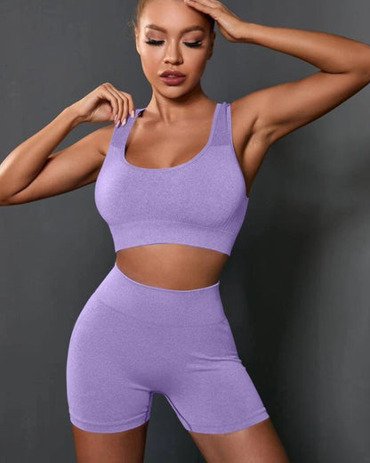 Conjunto Deportivo Flix Mujer Fitness Top Y Short - 97703