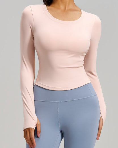 Polera Sport Pro: Calce Slim, Pasadedo y Busto con Relleno - JYT030