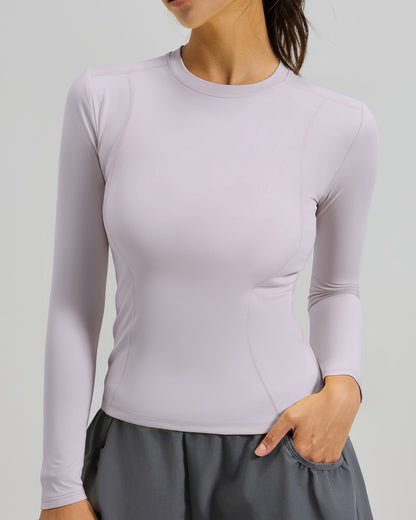 Polera Manga Larga Dry Fit Pro: Calce Slim y Secado Rápido - JYT028