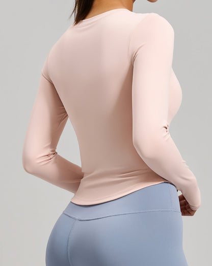 Polera Sport Pro: Calce Slim, Pasadedo y Busto con Relleno - JYT030