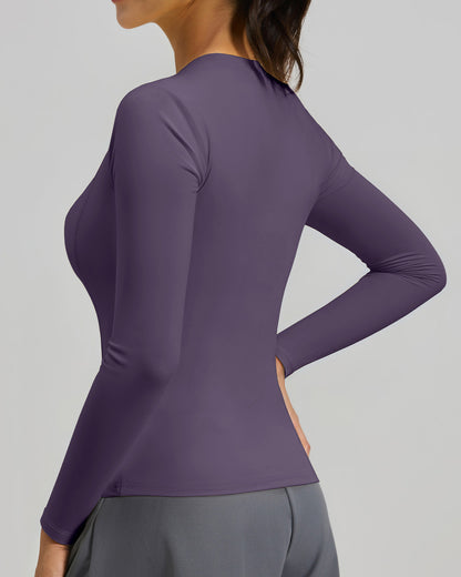 Polera Manga Larga Dry Fit Pro: Calce Slim y Secado Rápido - JYT028