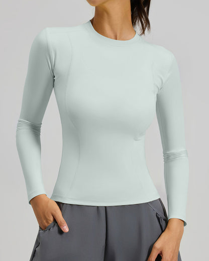 Polera Manga Larga Dry Fit Pro: Calce Slim y Secado Rápido - JYT028