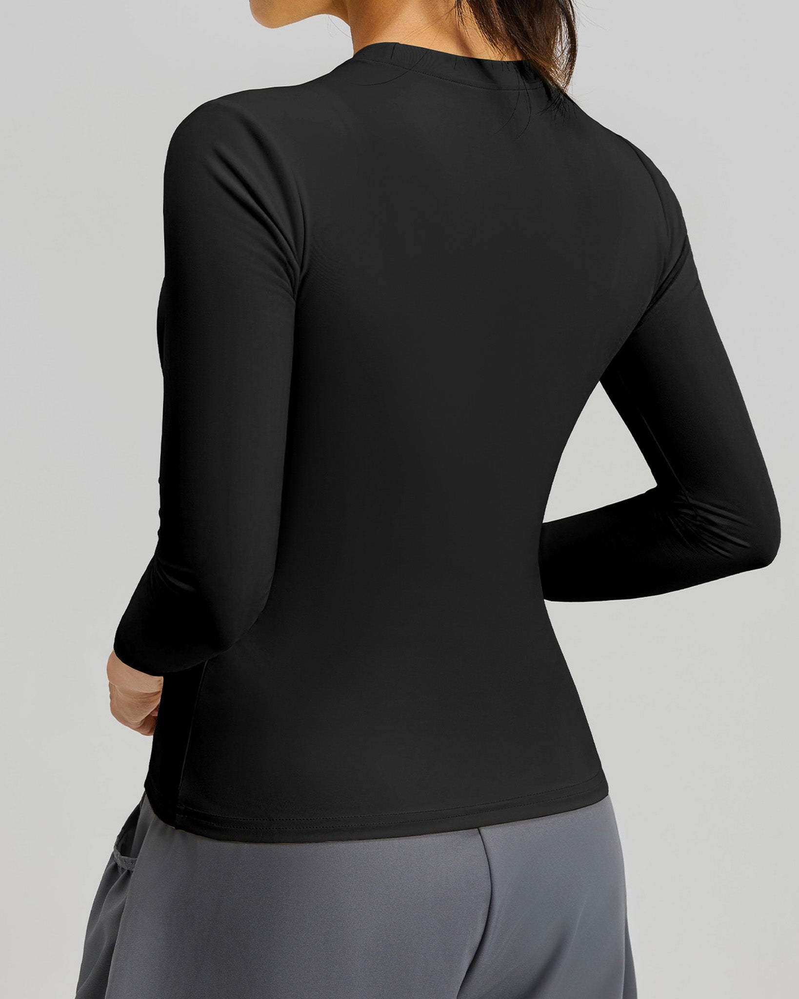 Polera Manga Larga Dry Fit Pro: Calce Slim y Secado Rápido - JYT028