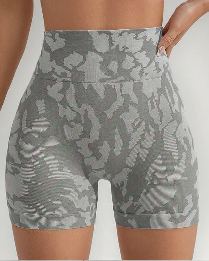 Short Deportivo Mujer Animal Print Moda Levanta Cola Push Up - YY362