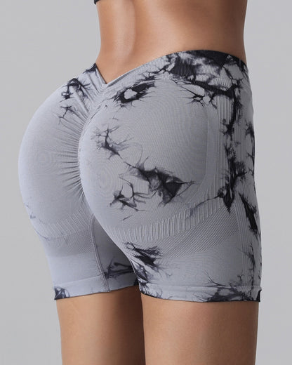 Short Mujer Calzas Cortas Push Up Gimnasio Yoga - Hy09