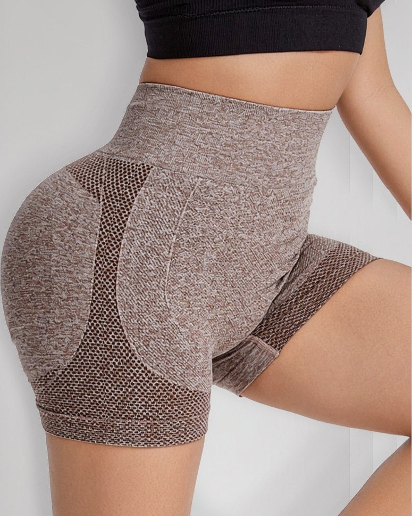 Short Mujer Calza Corta Push Up Deportiva Yoga - 87074