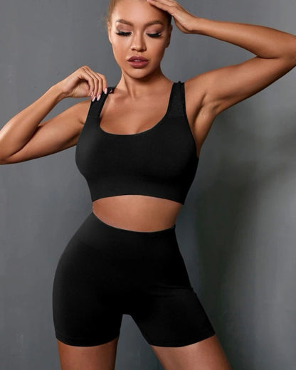 Conjunto Deportivo Flix Mujer Fitness Top Y Short - 97703