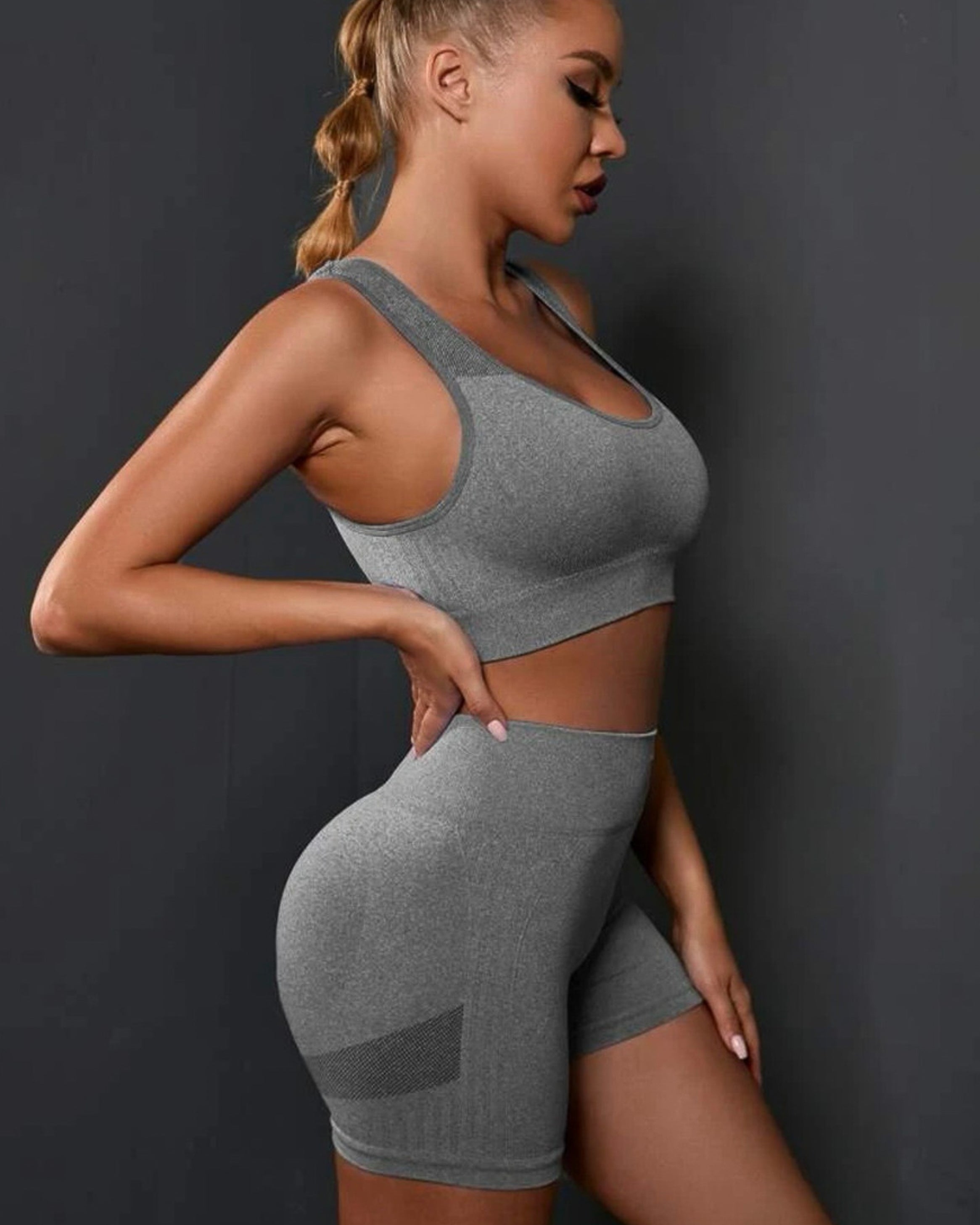 Conjunto Deportivo Flix Mujer Fitness Top Y Short - 97703