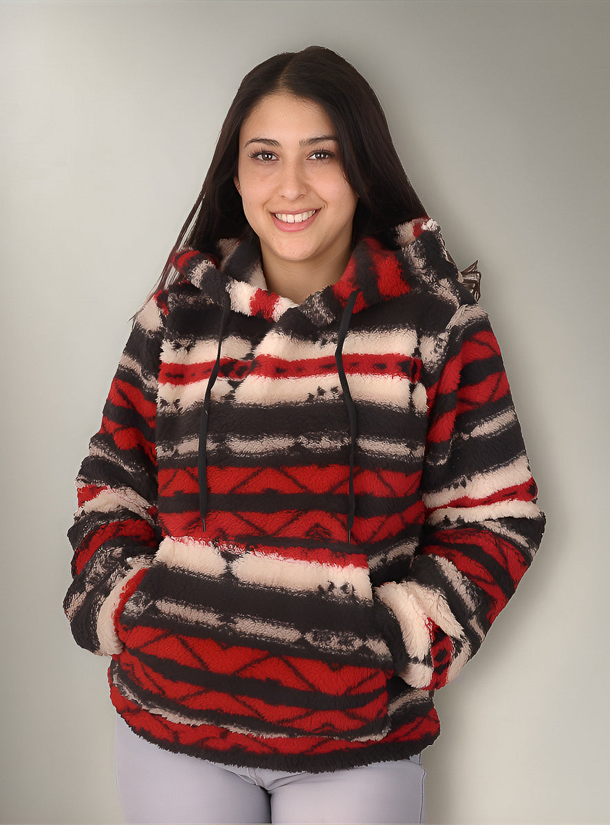 Poleron De Polar Etnico Mujer-16077