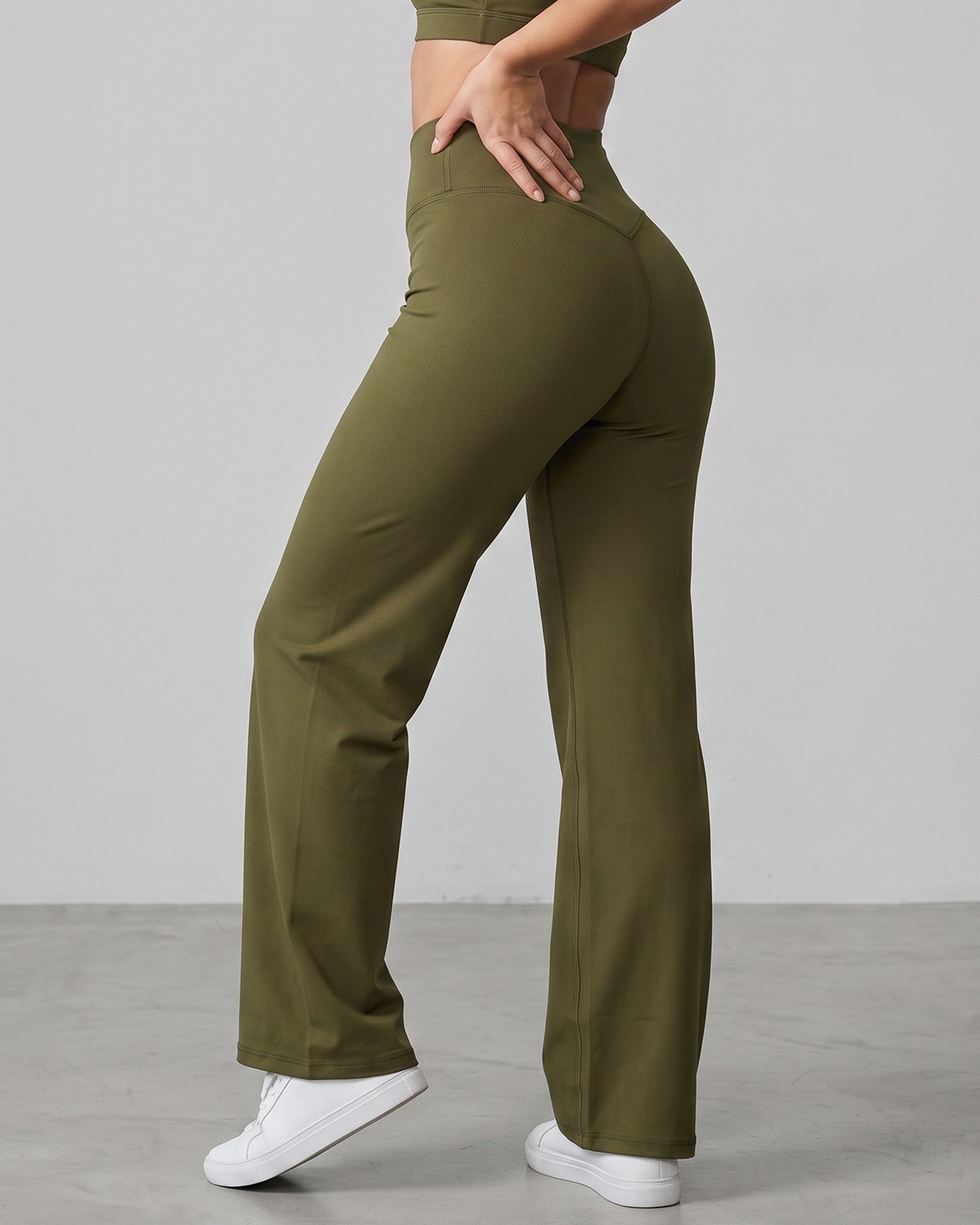 Pantalon Palazzo Baggy Mujer Tiro Alto Calidad Pro -A344