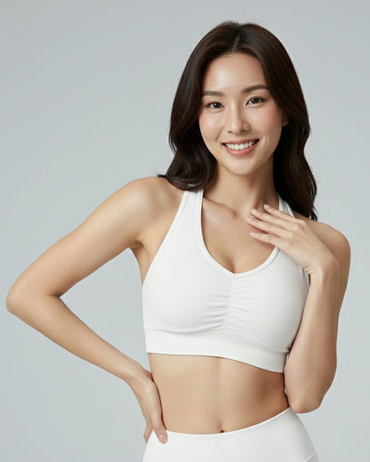 Sujetador Deportivo Mujer con Tirantes en la Espalda - Peto - YJ294