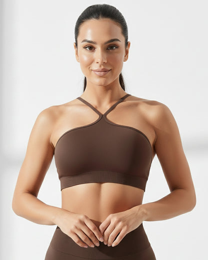 Peto Sujetador Deportivo Mujer Con Tirantes Fresco - YJ278