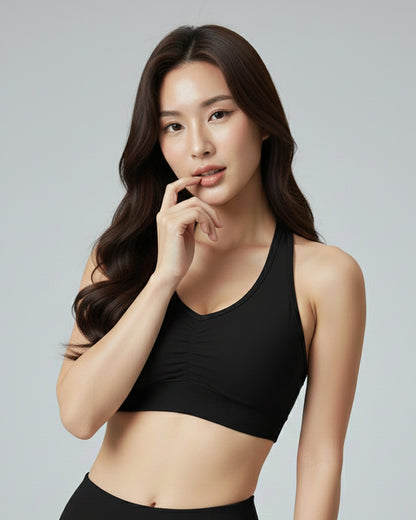 Sujetador Deportivo Mujer con Tirantes en la Espalda - Peto - YJ294