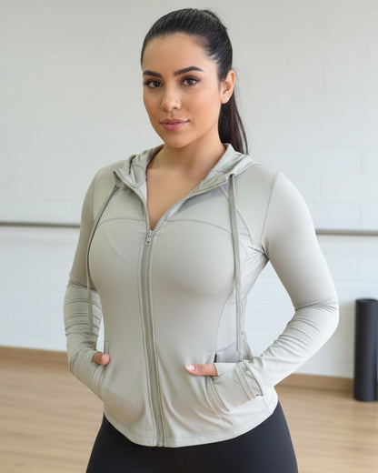 Chaqueta Deportiva De Mujer Premium - Qc2219