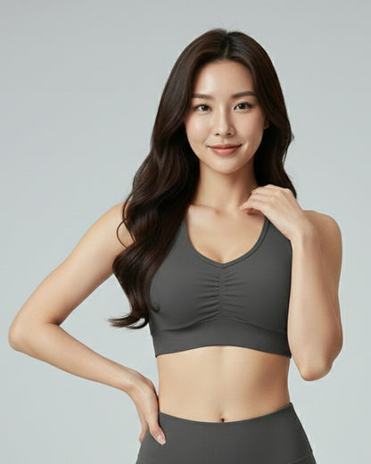 Sujetador Deportivo Mujer con Tirantes en la Espalda - Peto - YJ294