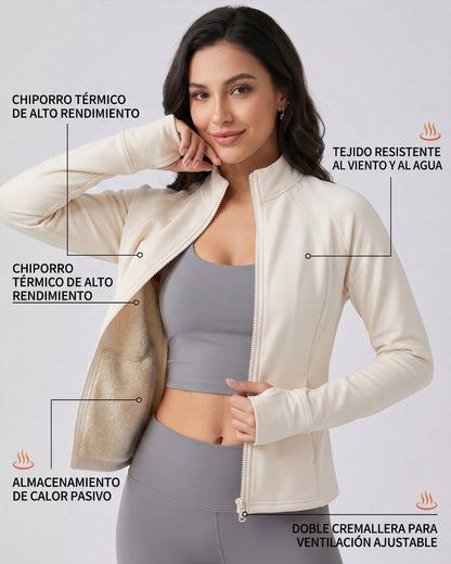 Chaqueta Chiporro Térmica Entallada Modeladora con Pasadedo - JYT045