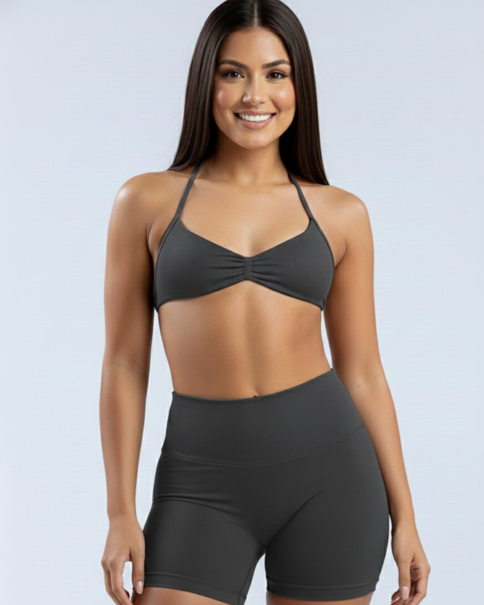 Conjunto Deportivo de 2 piezas Peto y Short con Push Up - YJ287