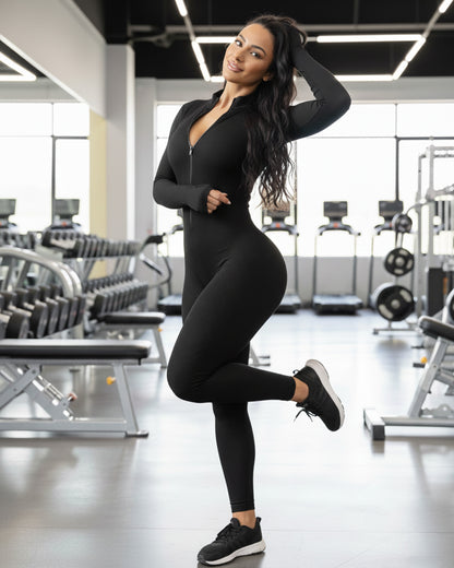 Enteritos Manga Larga Con Cierre Calidad Premium Zl-1