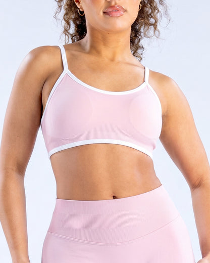 Peto Top Deportivo Seamless Bicolor Mujer  Fitness - YJ345