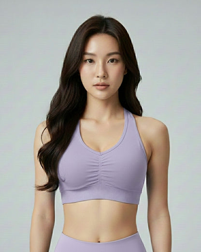 Sujetador Deportivo Mujer con Tirantes en la Espalda - Peto - YJ294