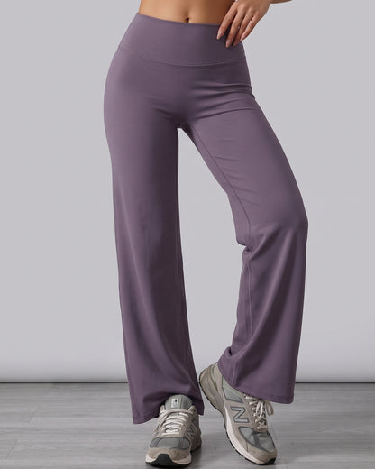 Pantalon Palazzo Baggy Mujer Tiro Alto Calidad Pro -A344