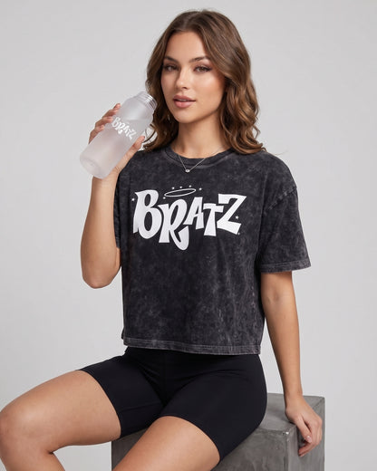 Polera Mujer Bratz - Look Retro Gym Prelavada Sport - A365