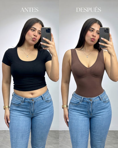 Body Faja Reductora Moldeadora Sin Costuras Seamless - QS1051