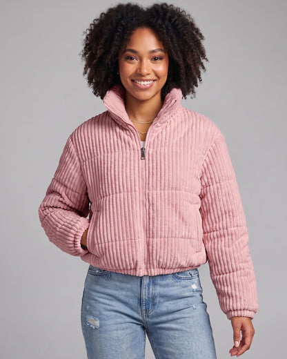 Chaqueta Puffer Cotele Mujer Corta Abrigo Invierno Termica - JC516071