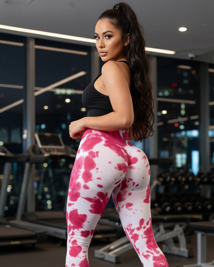 Pack 4 Calzas Deportiva Sin Costura Con Efecto Push Up