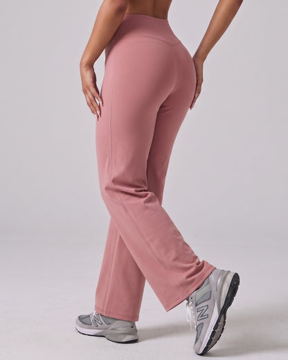 Pantalon Palazzo Baggy Mujer Tiro Alto Calidad Pro -A344