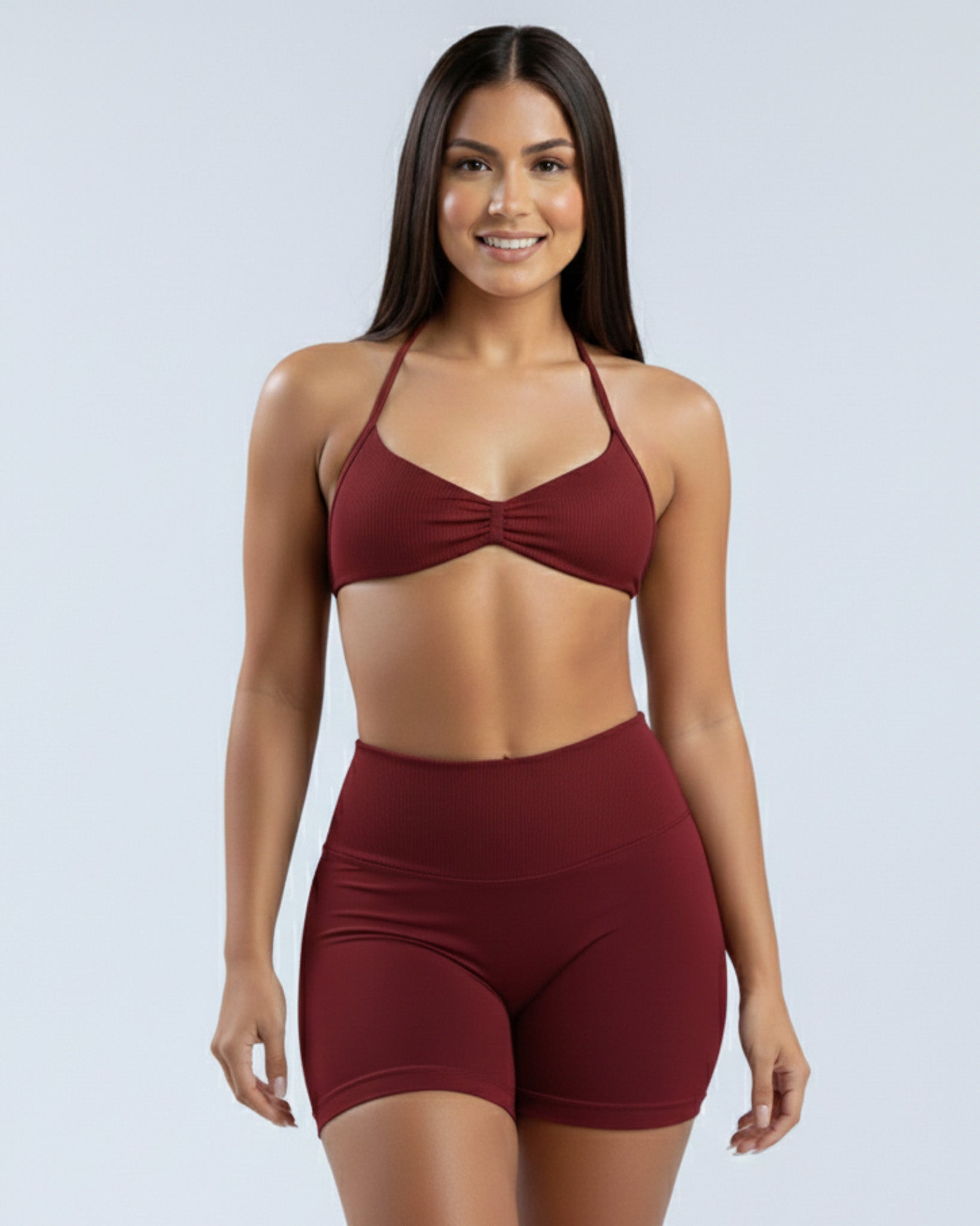 Conjunto Deportivo de 2 piezas Peto y Short con Push Up - YJ287