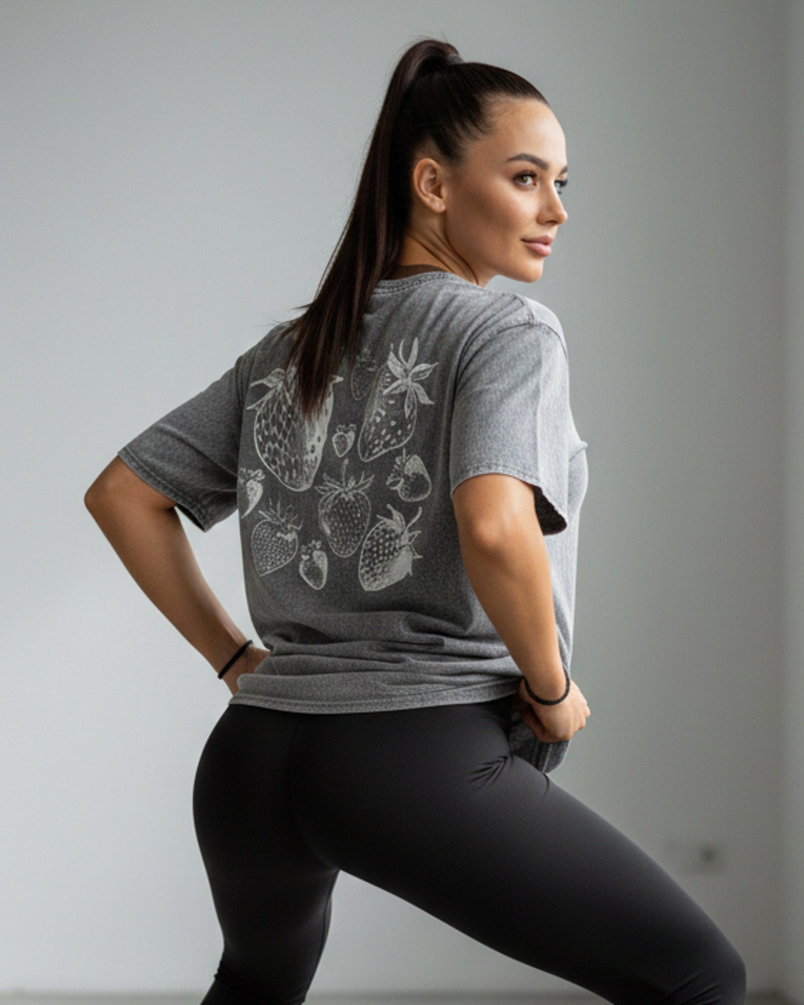 Polera Oversize para Dama Pre Lavado Manga Corta - ZM2527