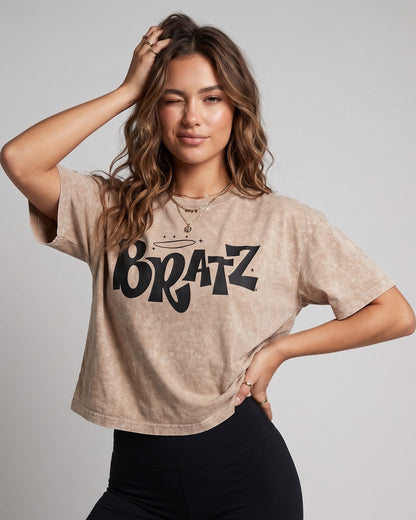 Polera Mujer Bratz - Look Retro Gym Prelavada Sport - A365