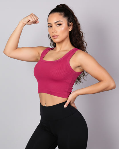 Peto Deportivo De Escote Cuadrado FitShape - YY609