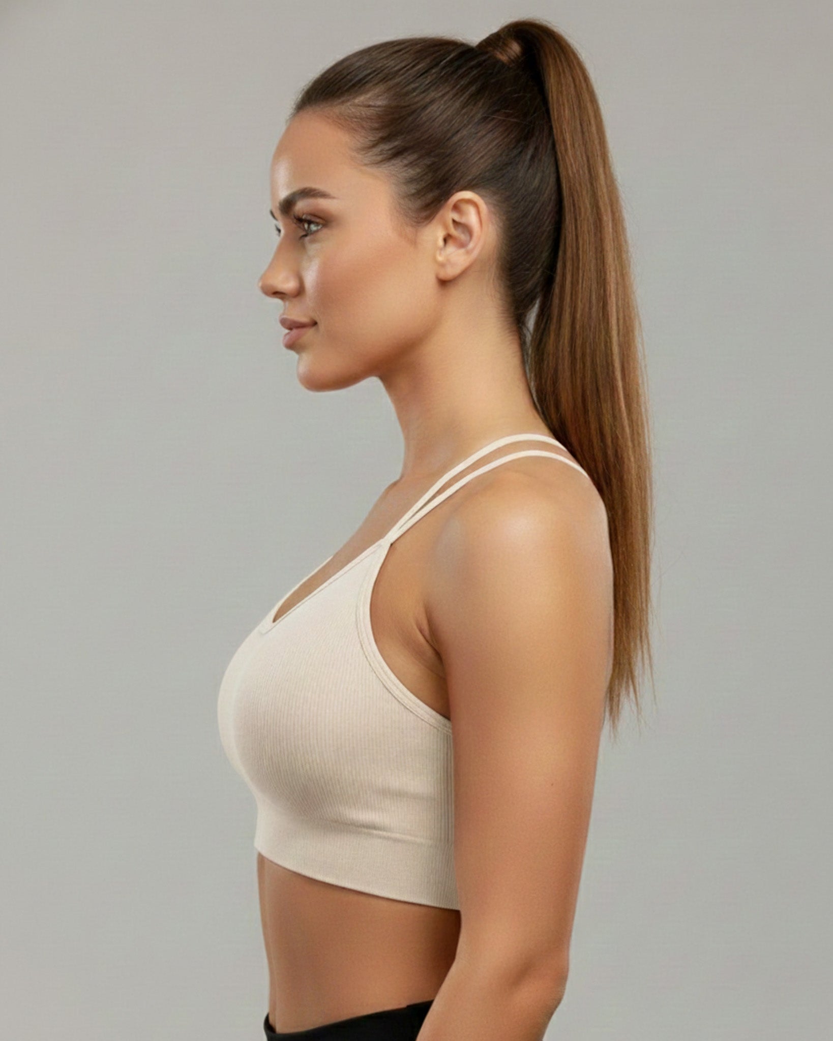 Peto Corto Deportivo con tiras cruzadas Mujer - YY313