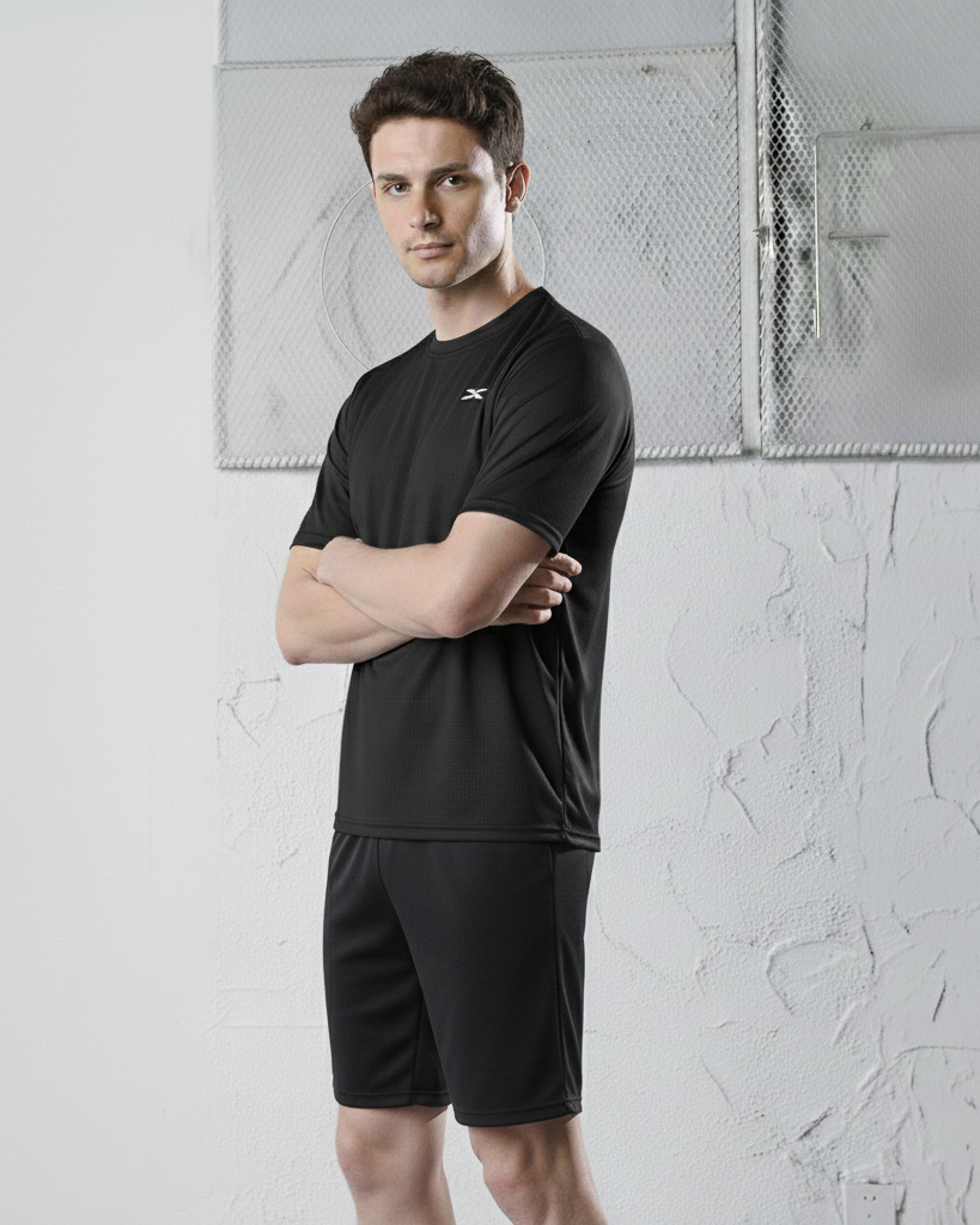 Conjunto Deportivo Para Hombre Short y Polera Dry Fit  - JYT410